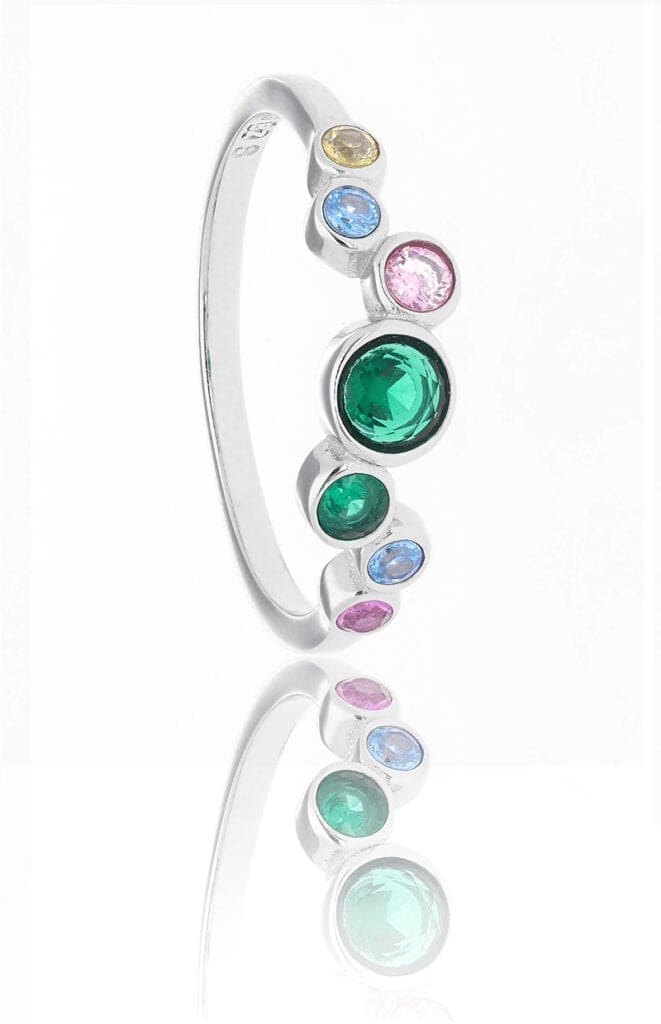 silver ring - jewelry photo - Soft light